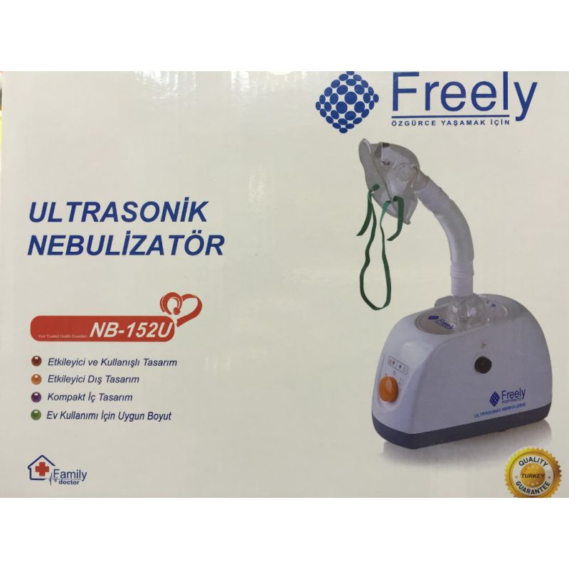 FREELY ULTRASONİK NEBÜLİZATÖR NB 152 U VE AYRICA ODA NEMLENDİRİCİSİ 